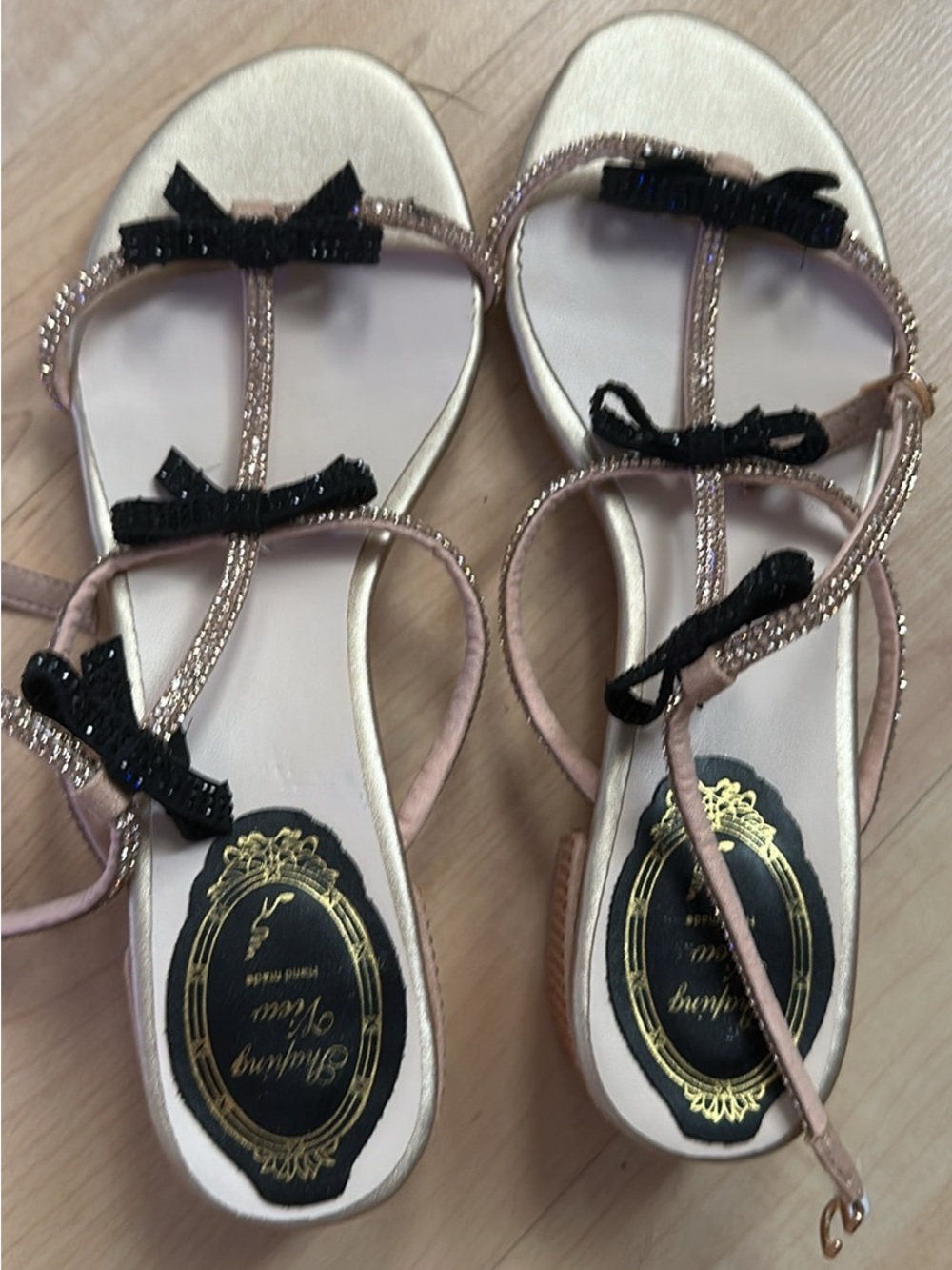 Women rhinestone heels